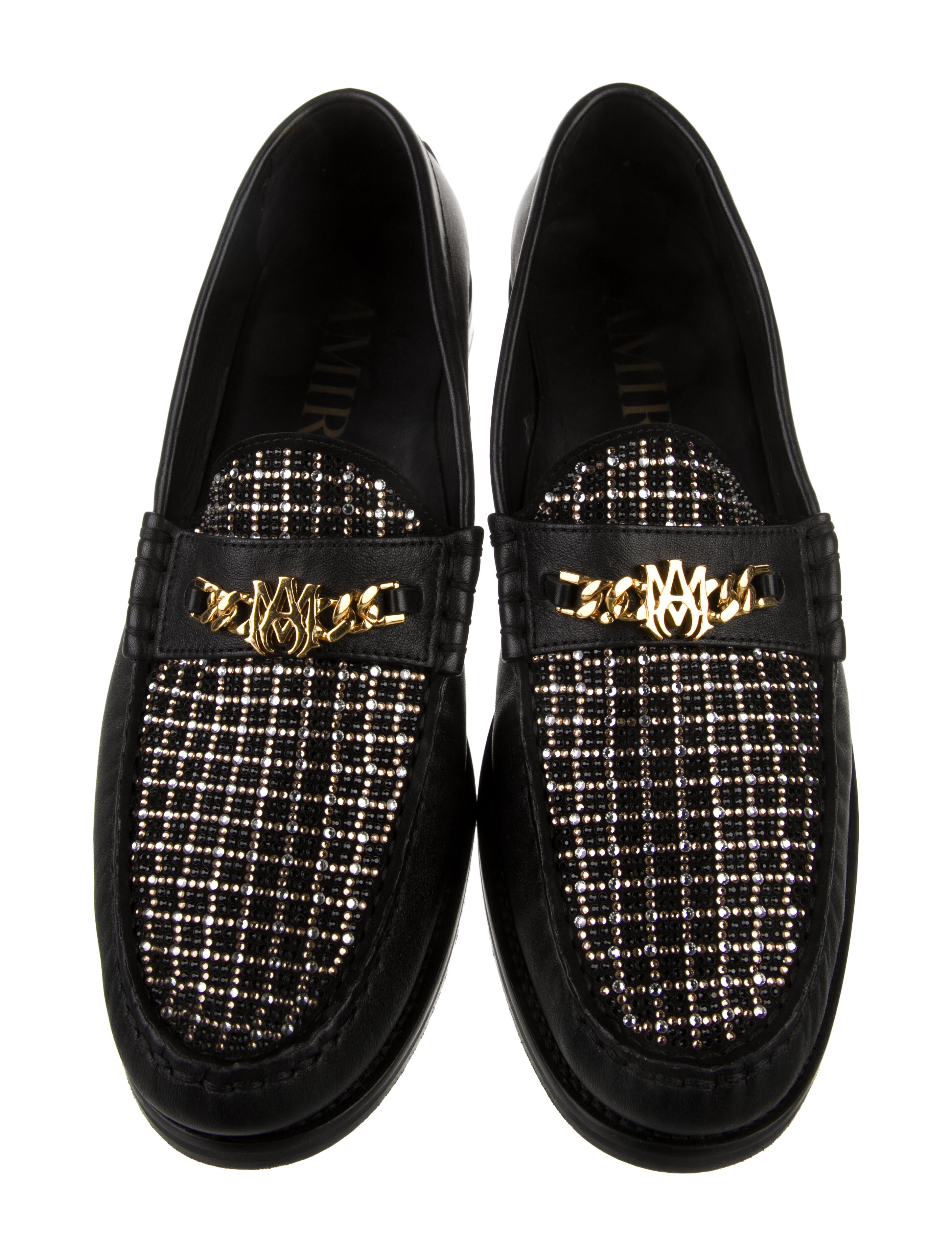 Amiri Velvet Dress Loafers